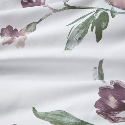 Twin Floral Comforter Set - Mauve Comfort & Style