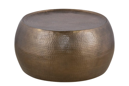 Gold Round Coffee Table - 32 Inch Modern Design for Living Room