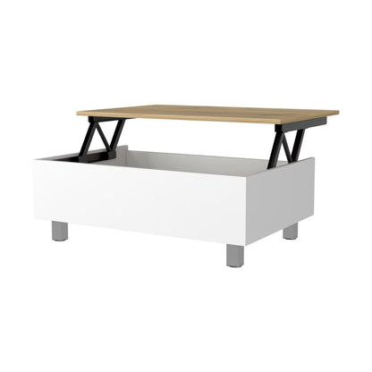 Multicolor Lift Top Coffee Table with Storage for Dining Room