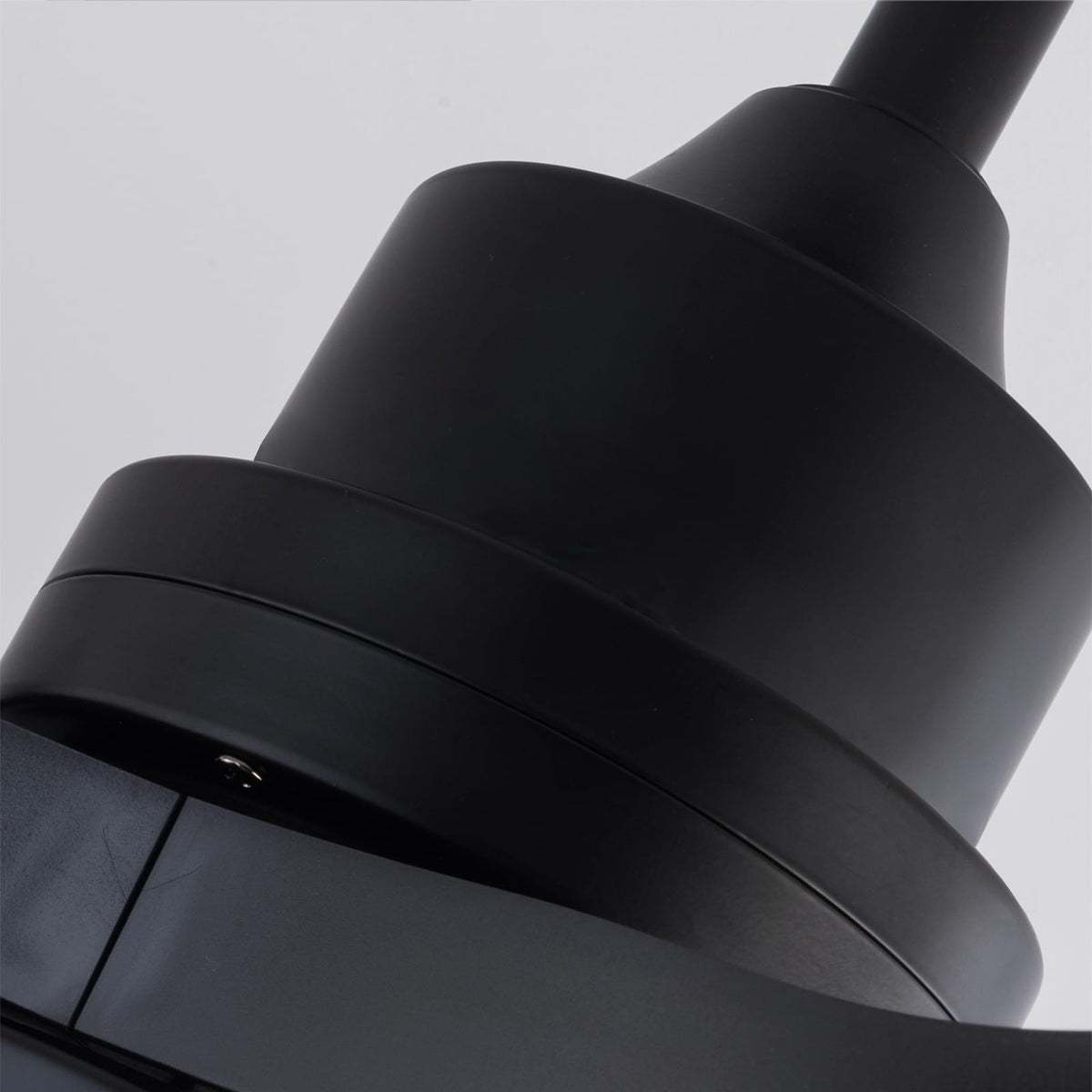 42 Inch Black Ceiling Fan with Lights & Remote - Quiet DC Motor