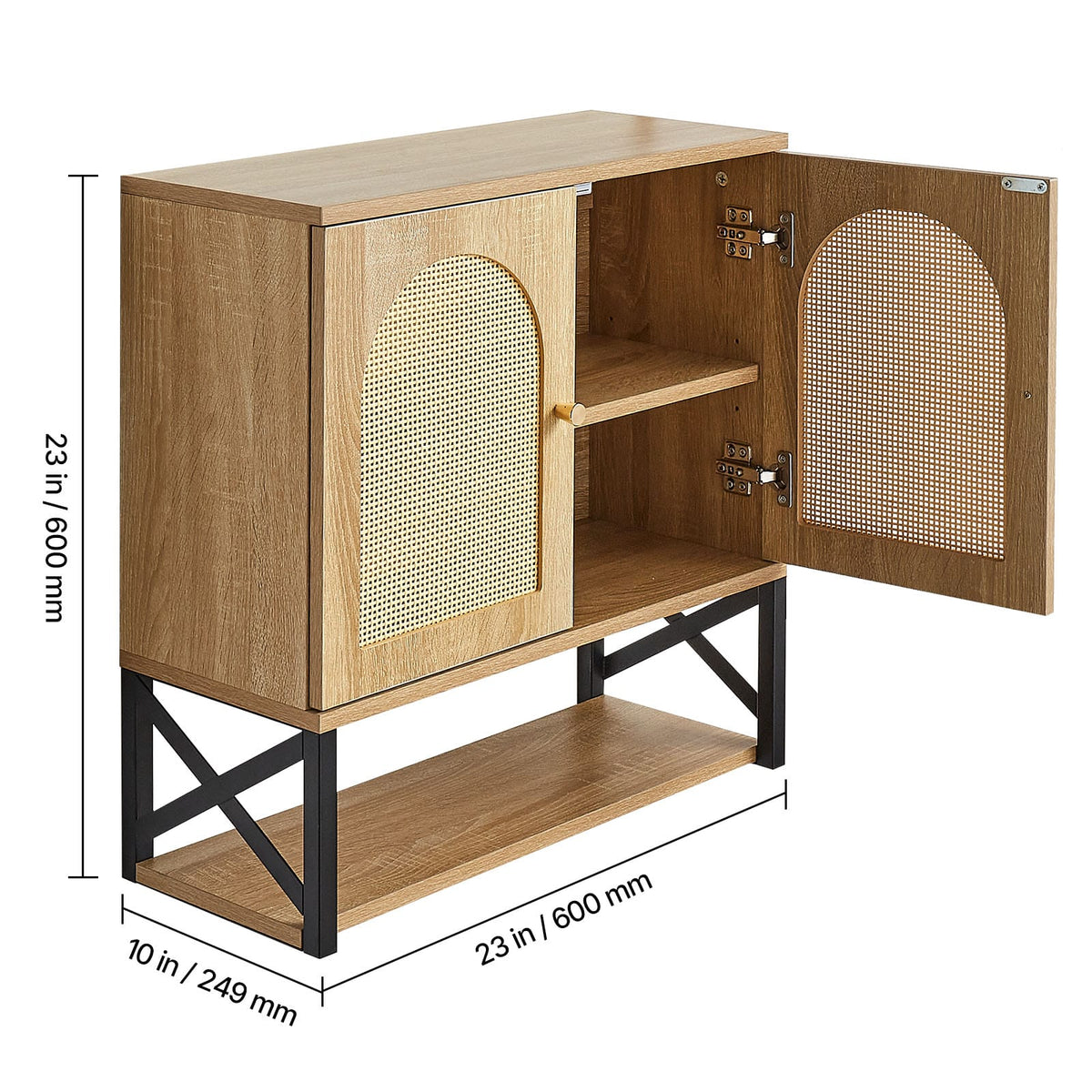 Wood Bathroom Wall Cabinet - Over Toilet Storage