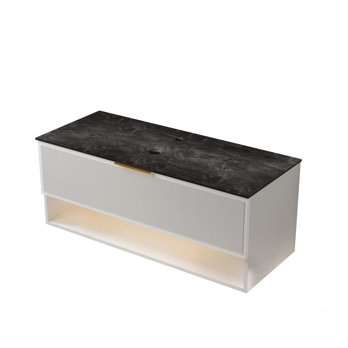 48 Inch Bathroom Vanity with Stone Top