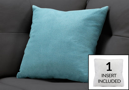 Light Green Square Throw Pillow - 18x18 with Polyester Insert