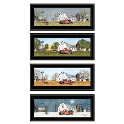 Multicolor Paper Wall Art 4 Piece Set