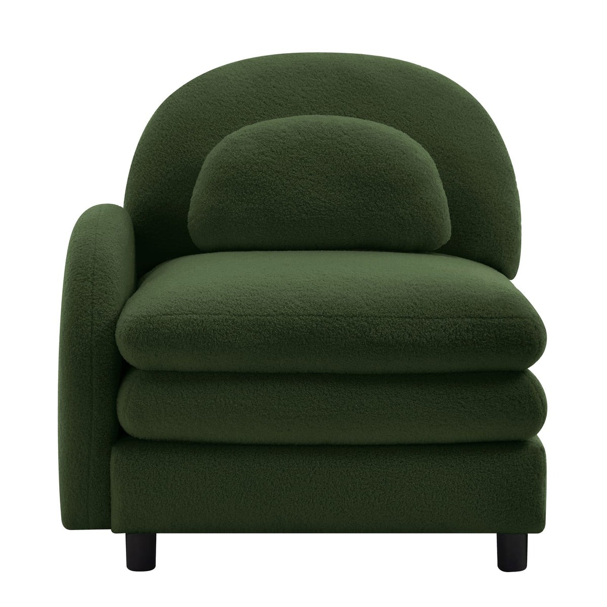 Green Teddy Sofa - 1 Seat - 34" Sofa