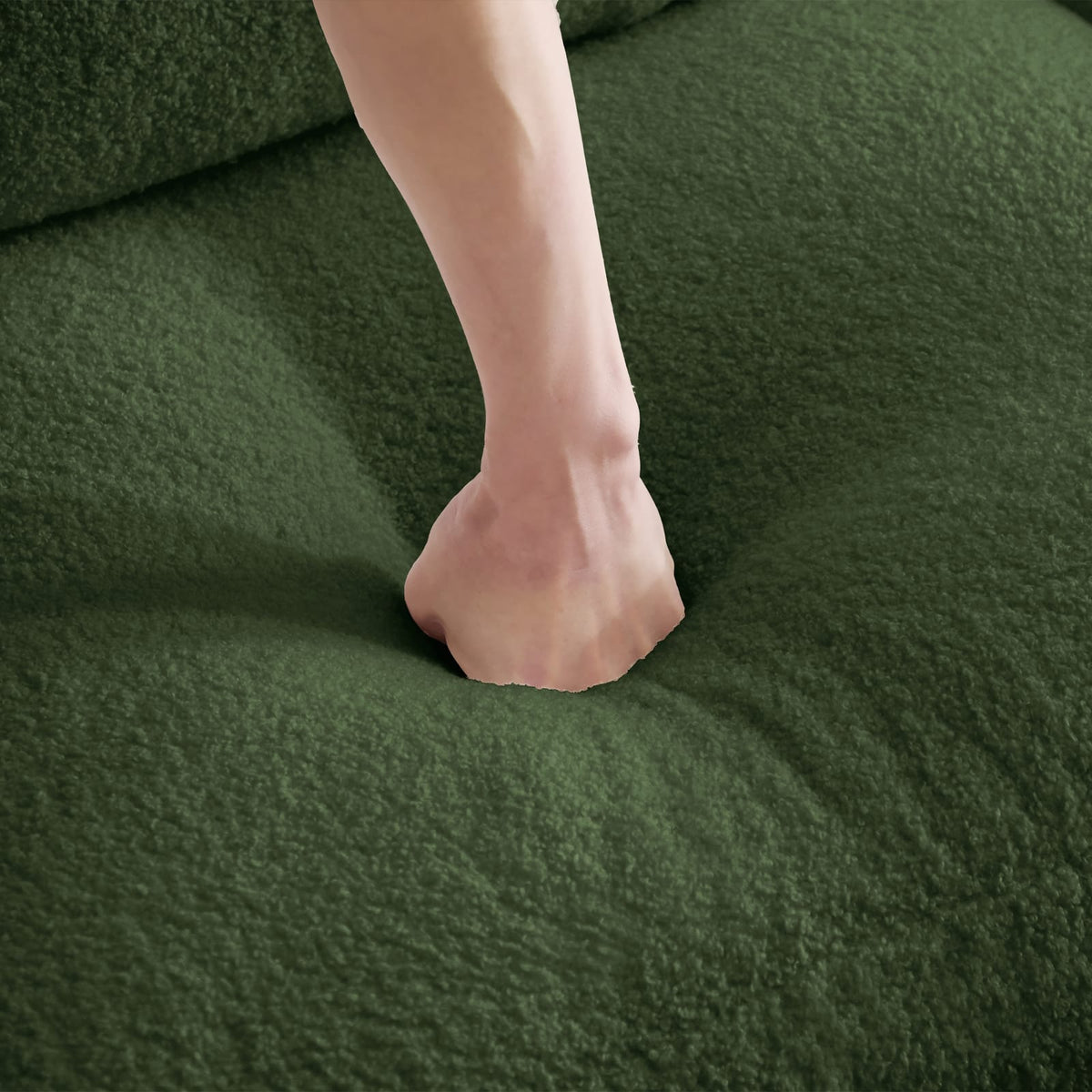 Green Teddy Sofa - 1 Seat - 34" Sofa