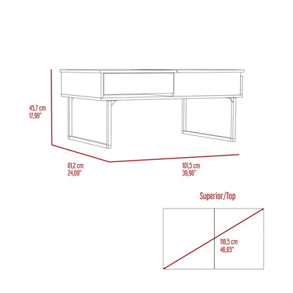 Hamburg TV Stand - 50-60" TVs, Brown Engineered Wood