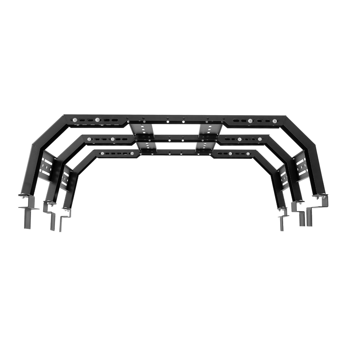 Black Q235 Truck Bed Rack - 900 lb Capacity