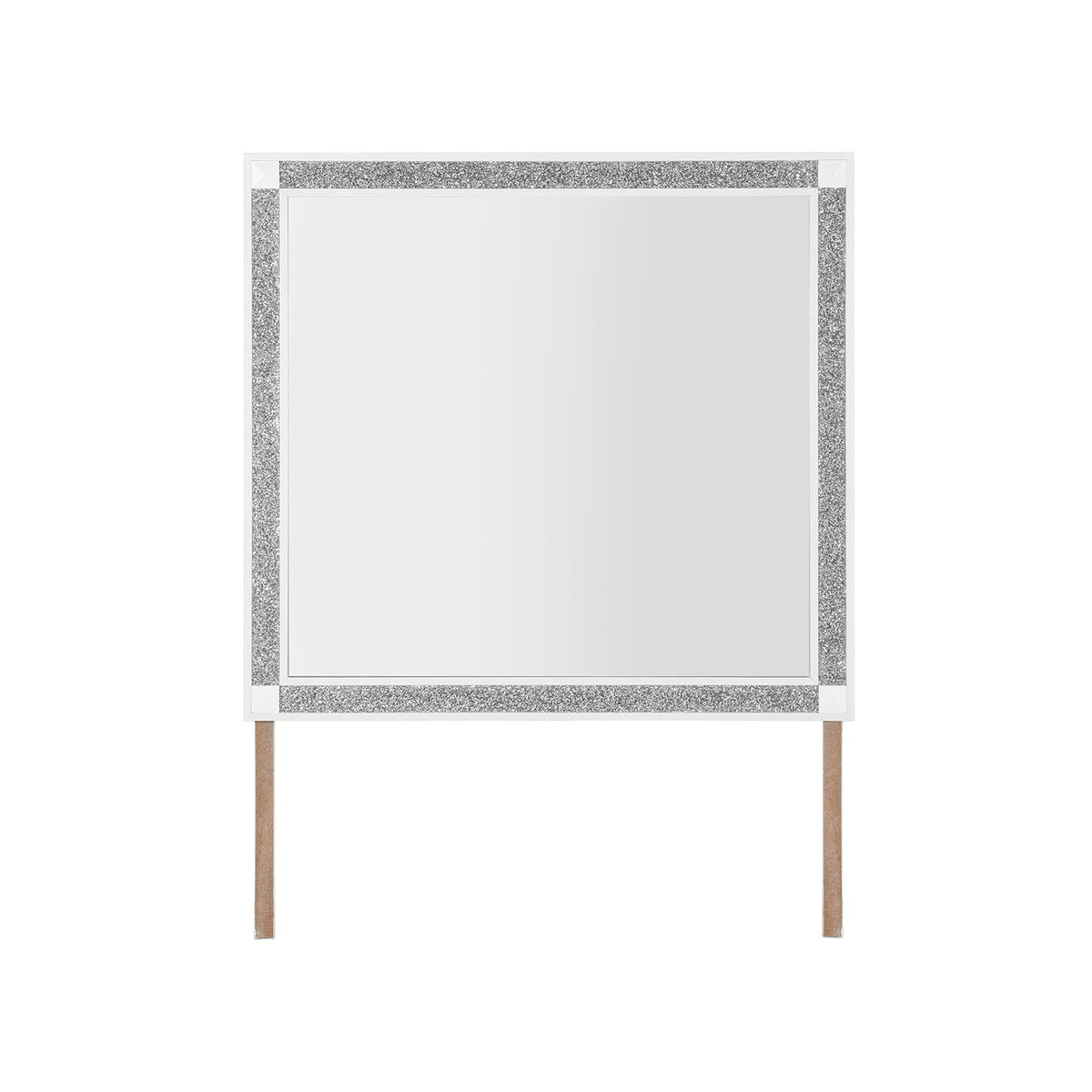 Soulmarie White Mirror - Modern Vanity & Dresser Mirror