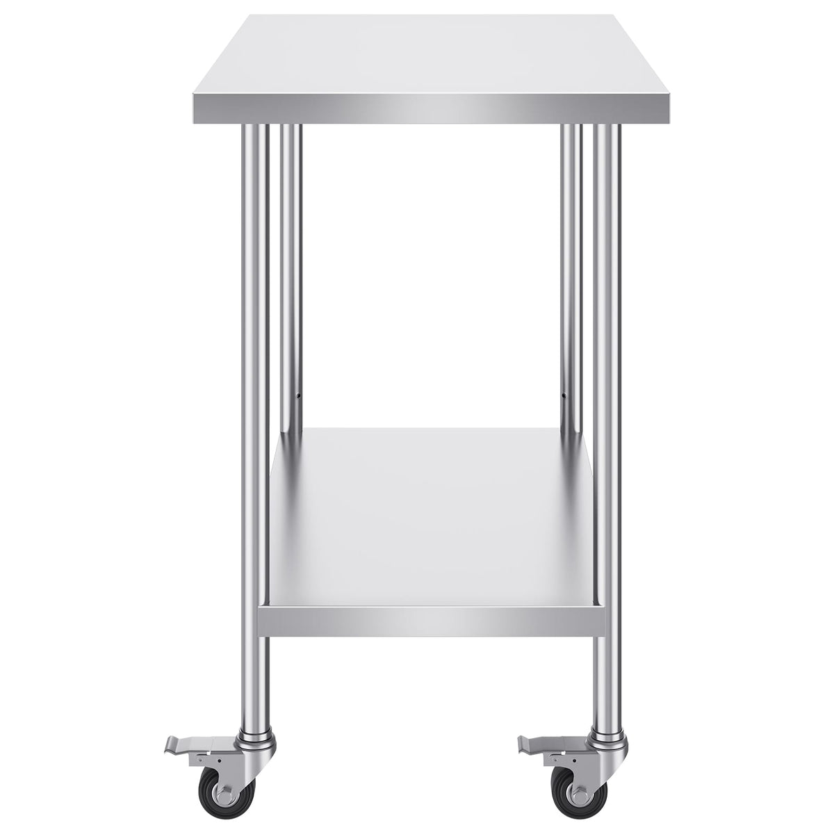 24 x 36 Stainless Steel Work Table - Silver for Living Room