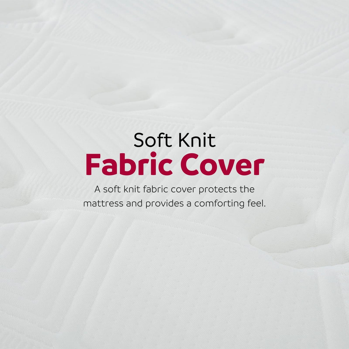 9" King Size Pocket Coil Spring Mattress in a Box - White
