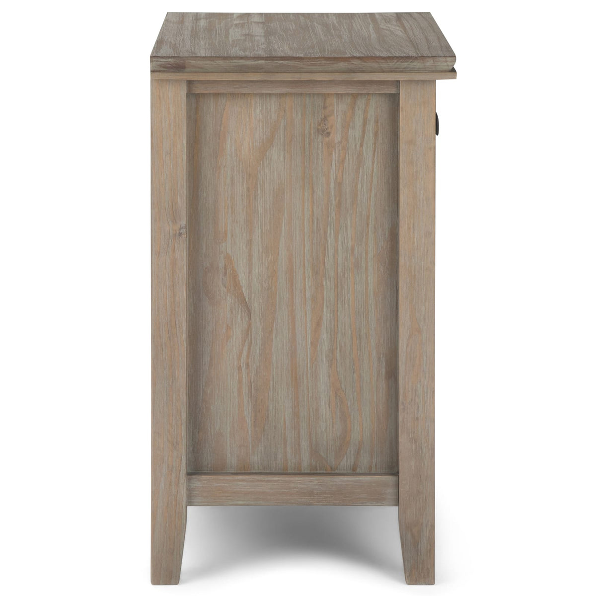 Artisan 24 inch Wide Solid Wood Bedside Table - Light Brown