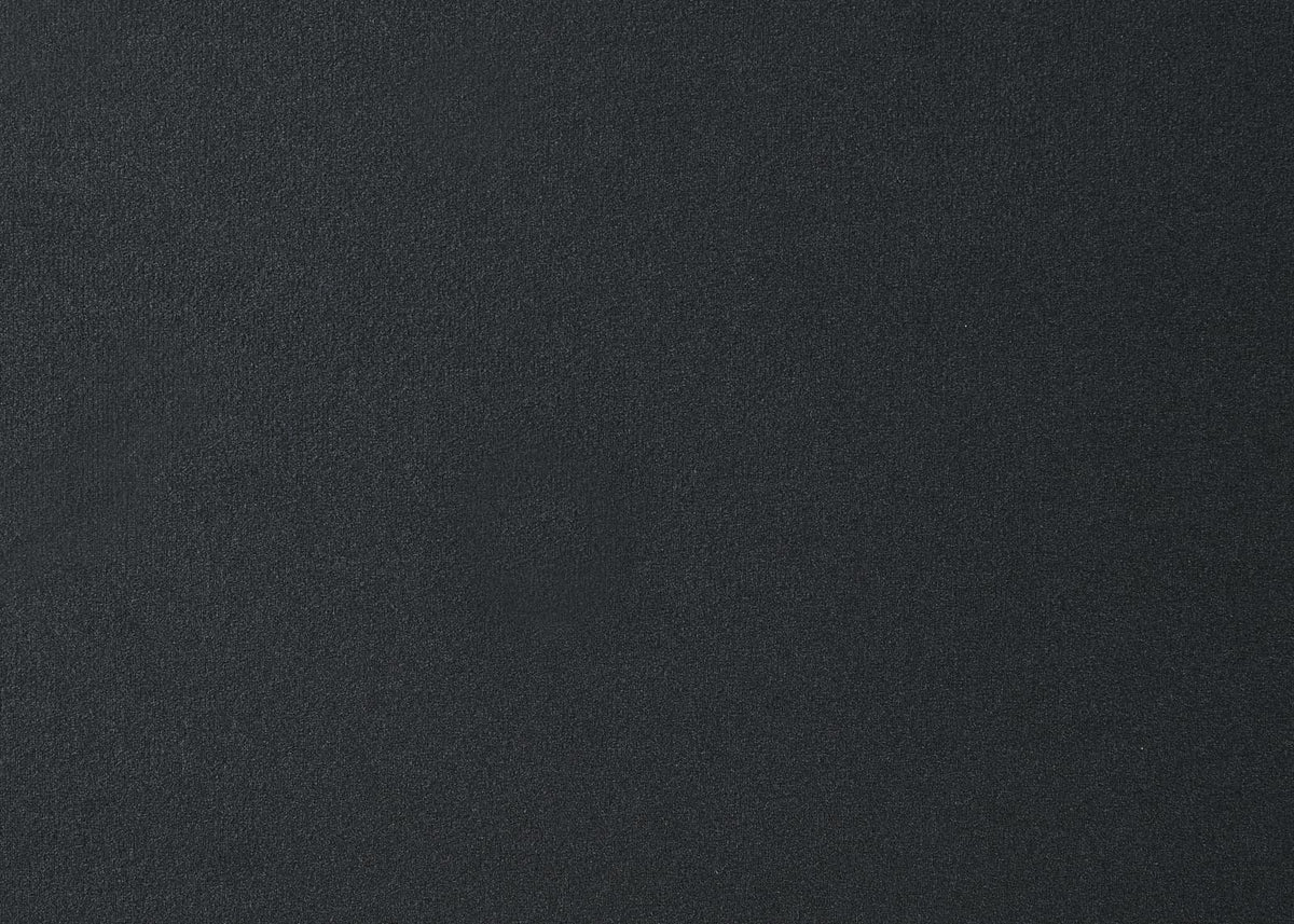 Queen Black Wood Bed Frame Button Tufted Modern