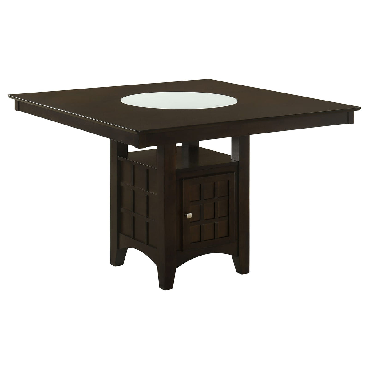 Tolland Cappuccino & Tan 5-Piece Dining Set - Dining Table Set