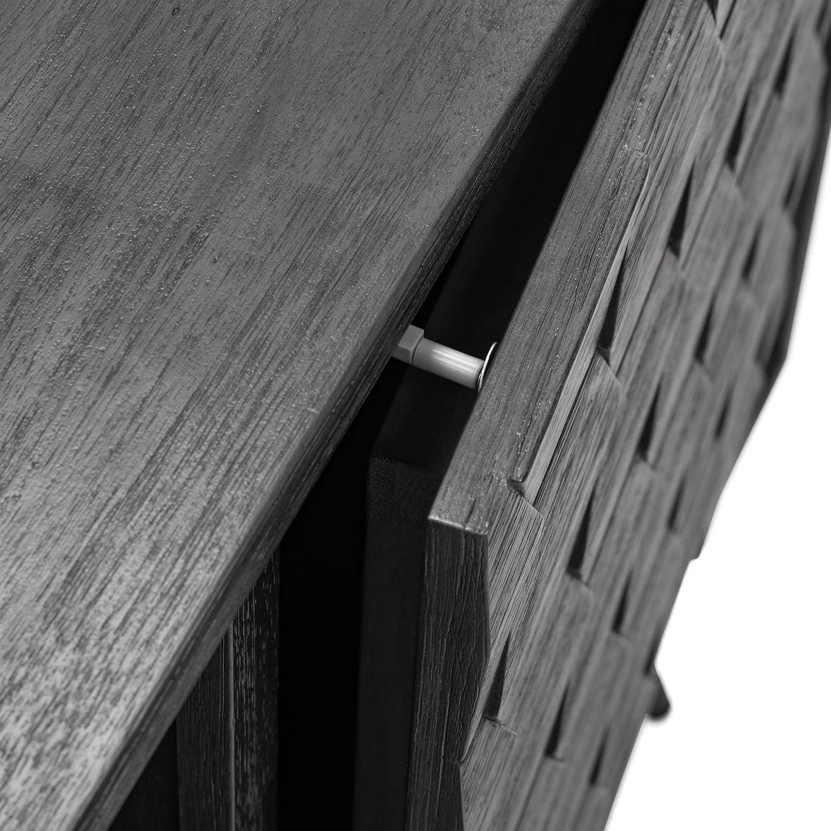 Makena Sideboard Buffet - Gray Acacia Wood Server