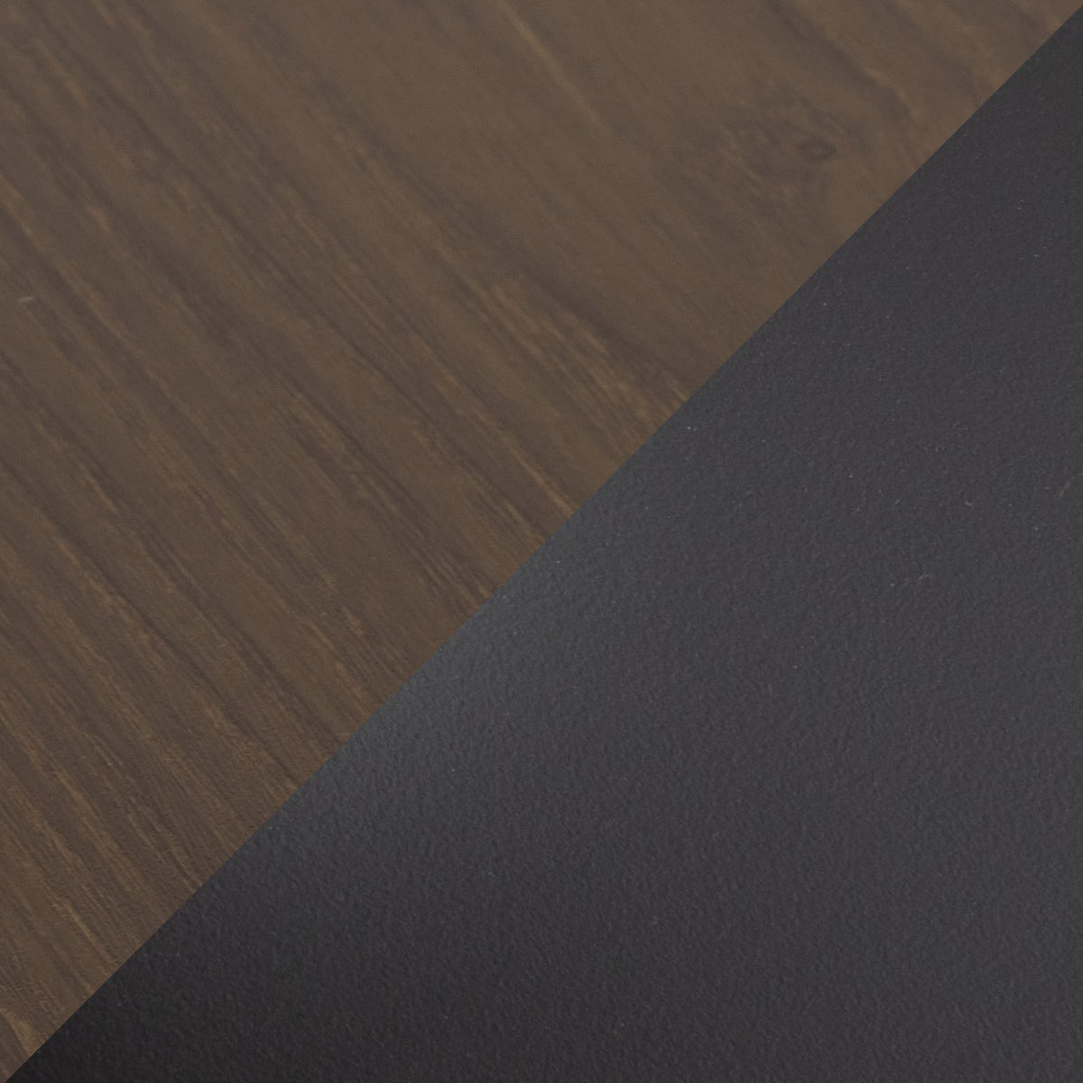 Walnut Bar Table - Adjustable Height Metal Top for Dining Room