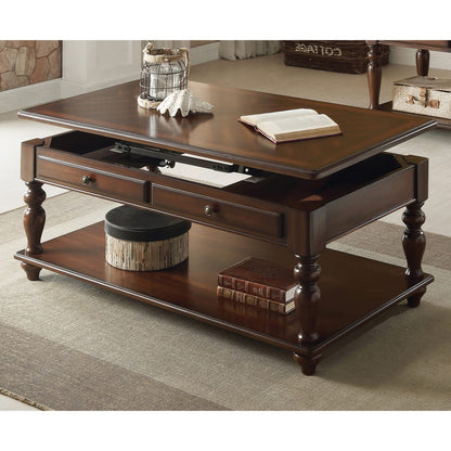 Walnut Coffee Table with Lift Top - Storage & Style