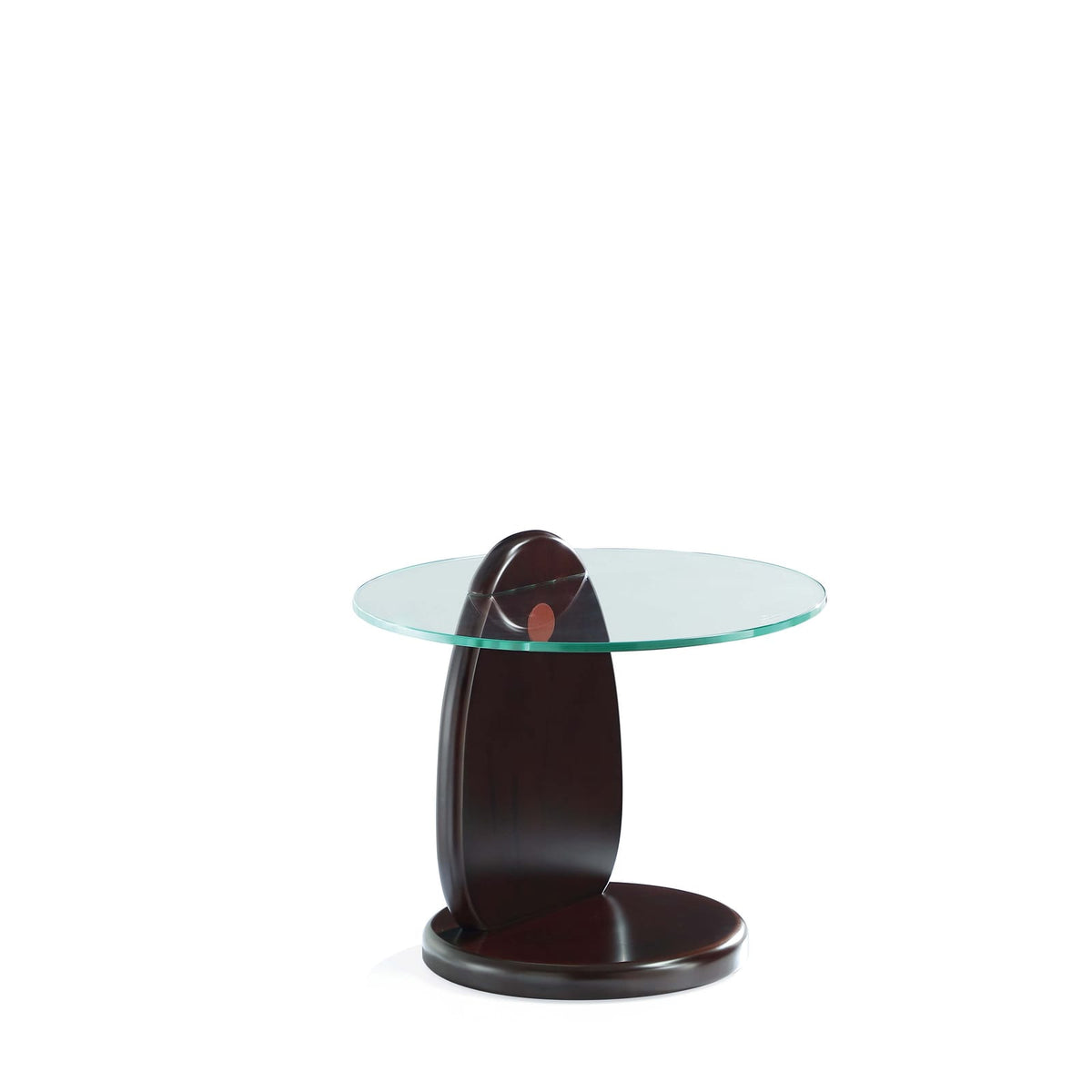 Walnut Solid Wood End Table - Modern Living Room Table