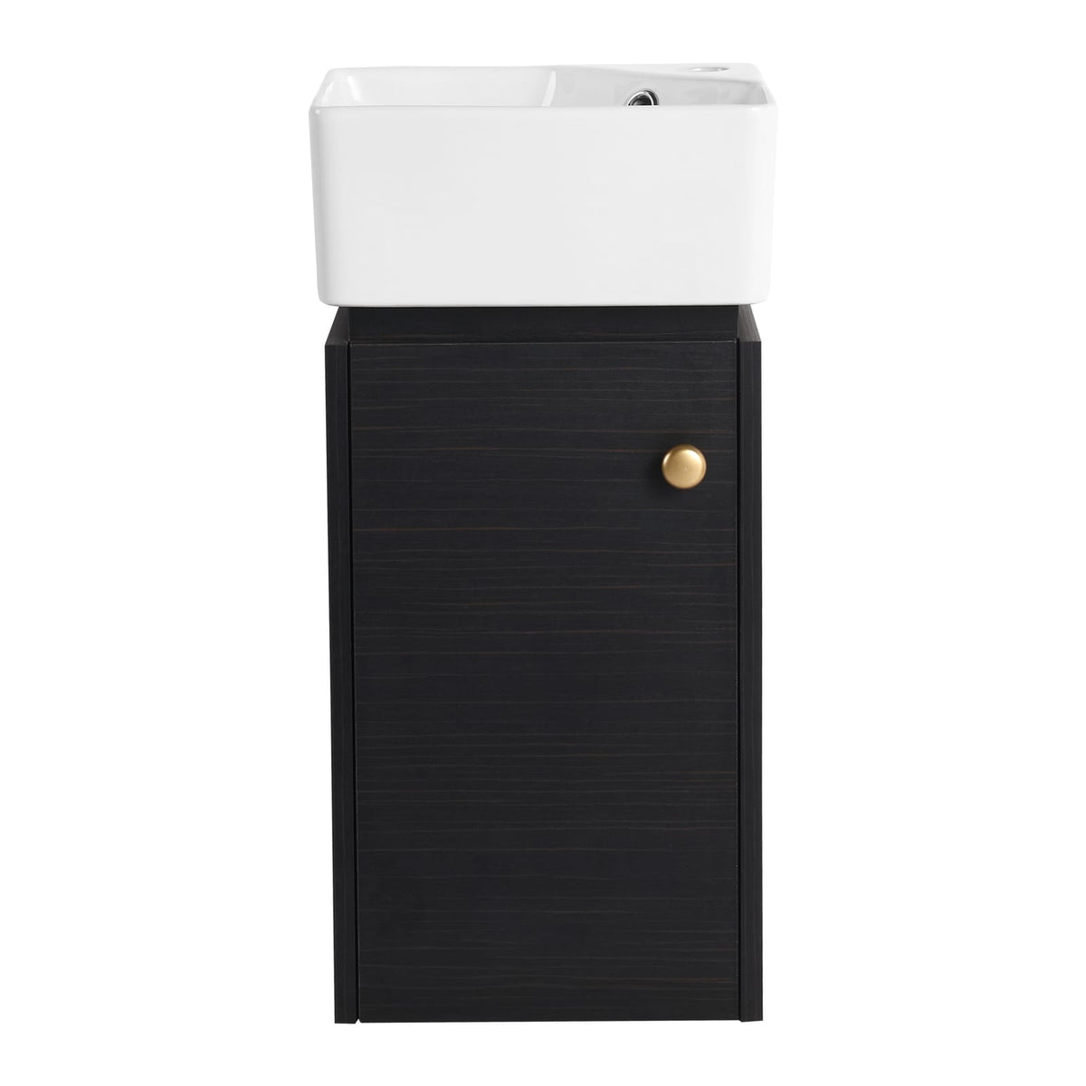 Modern Wall Mounted Bathroom Vanity Plywood Sink Cabinet