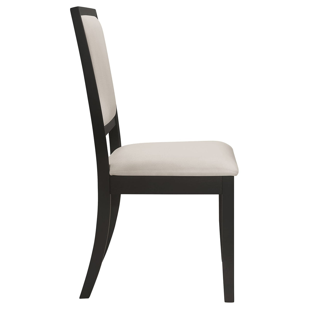 Cream Transitional Dining Chairs for Elegant Dining Room Seating