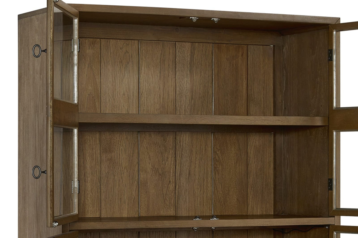 Almond Finish Bookcase - Storage & Display for Living Room
