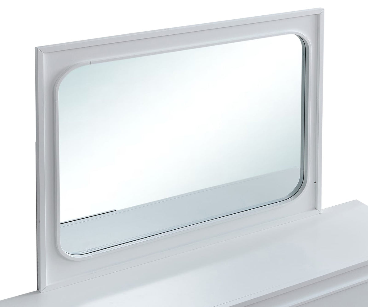 White Mirror Vanity - Modern Design, 45x36"