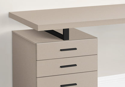 Computer Desk, 48"L Beige Laminate - Home Office Storage