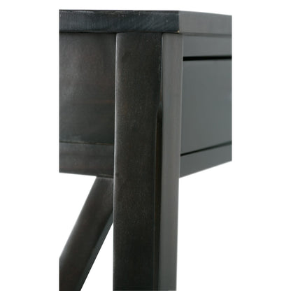 Kitchener 47 Inch Wide Solid Wood Console Sofa Table - Dark Brown