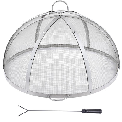 Stainless Steel Fire Pit Cover 30 Inch Diameter
