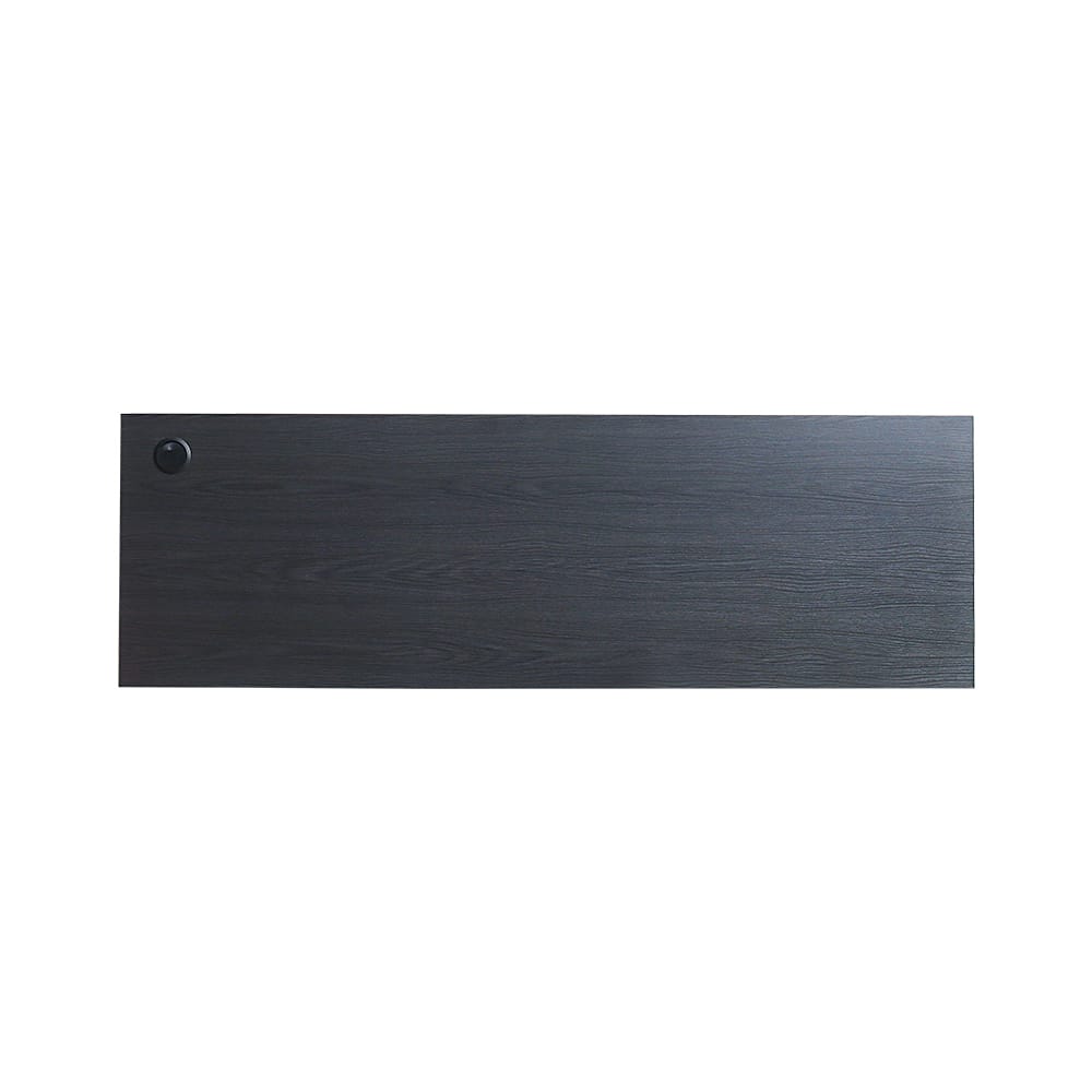 63 Inch Metallic Grey Wood Desk - Modern Workspace