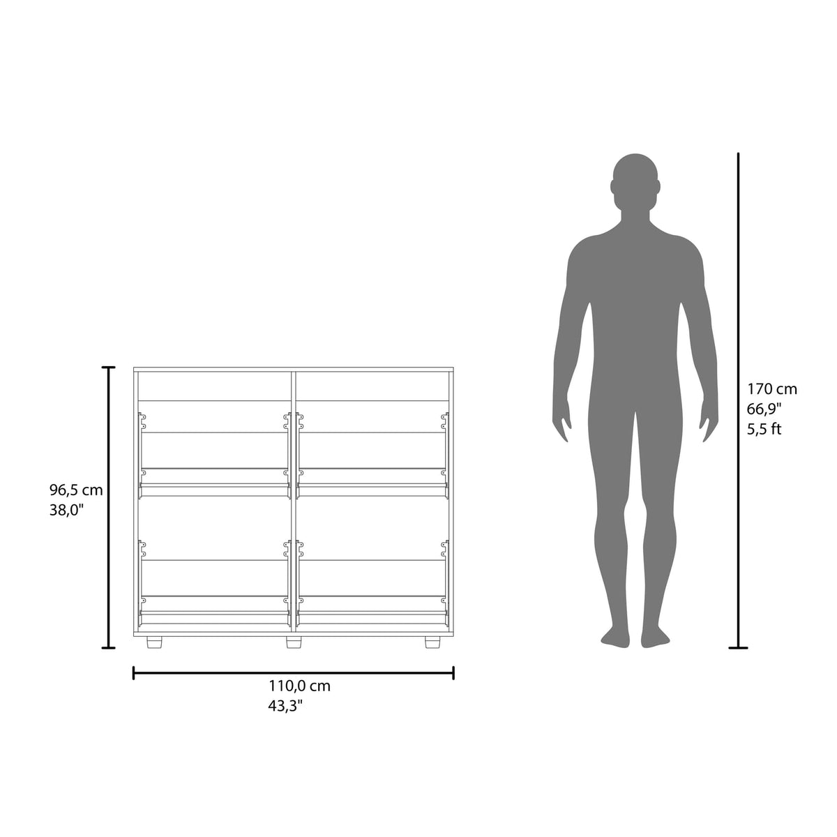 Modern White MDF Shoe Cabinet for Bedroom Footwear Storage for Living Room