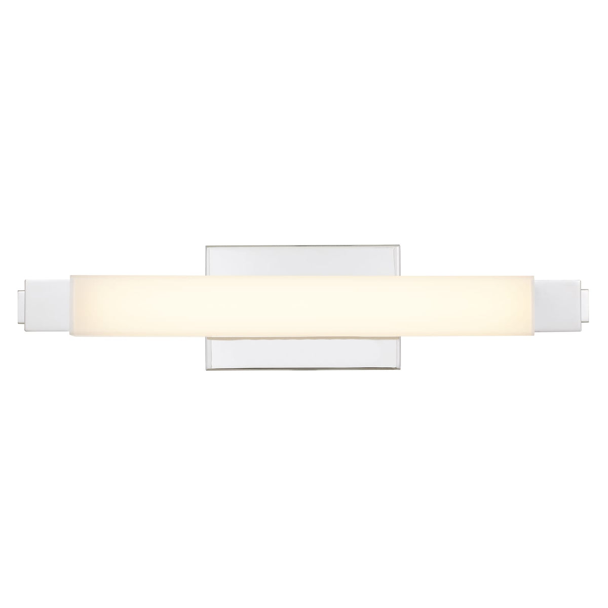Chrome Integrated LED Bathroom Vanity Light Bar - 20 Inch