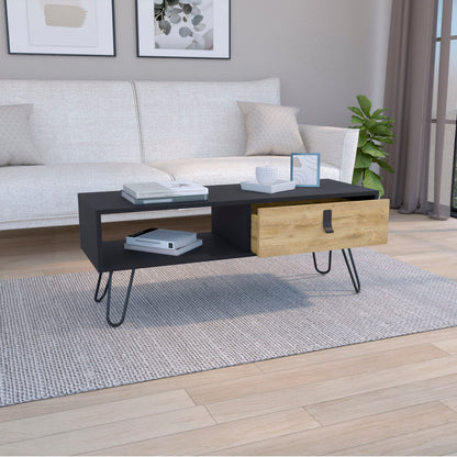 Multicolor Modern Coffee Table with Storage