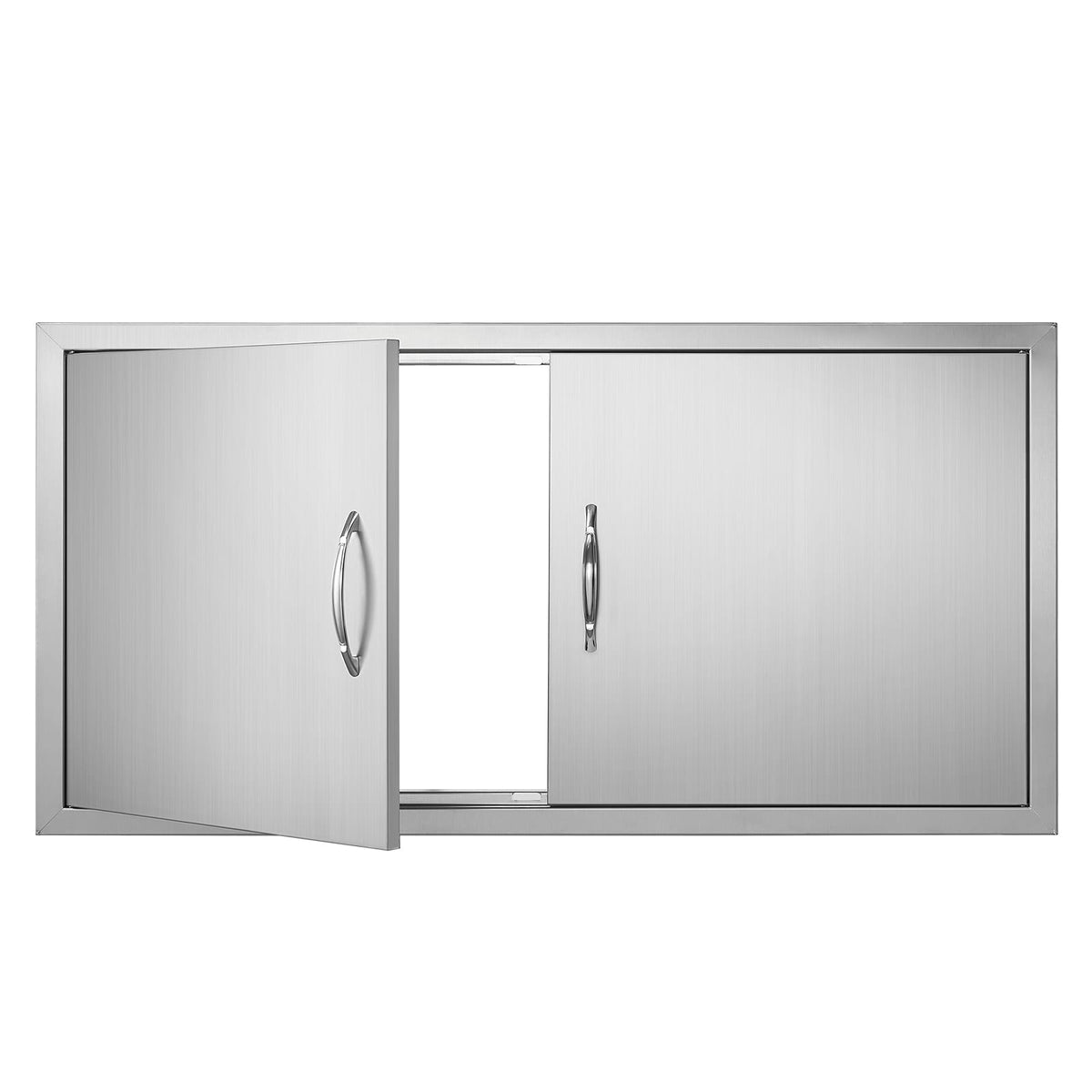 Stainless Steel BBQ Access Door - 42" x 21" Outdoor Kitchen Door