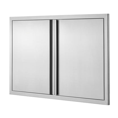 Stainless Steel Outdoor Kitchen Door - 36x24 Inch BBQ Island Access