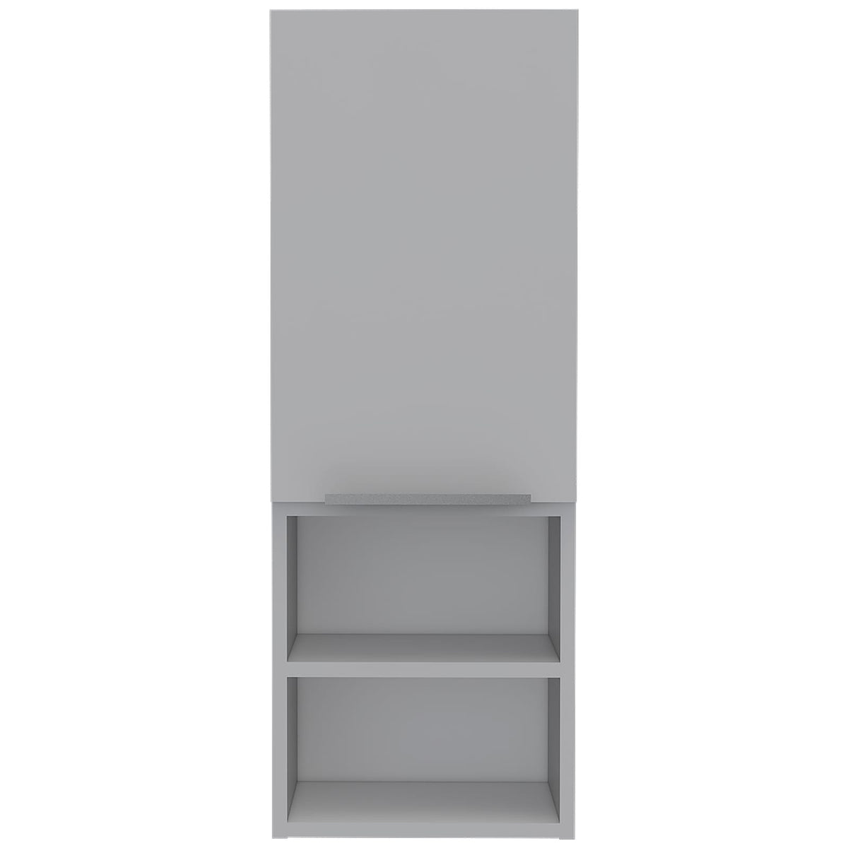 White Particle Board Bathroom Cabinet with Shelves for Storage