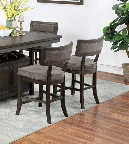 Espresso Rectangular Dining Table with Chairs for Dining Room