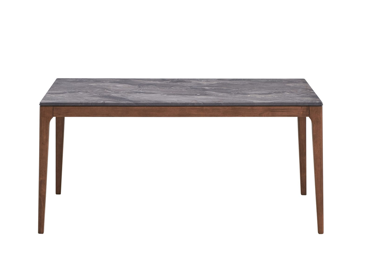 Walnut Engineered Stone Dining Table - 63" Round