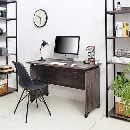 Urban Farmhouse Writing Desk - Gray Composite Wood