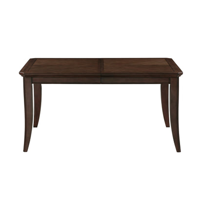 Cherry Wood Dining Table Set - Seats 4 with Extension