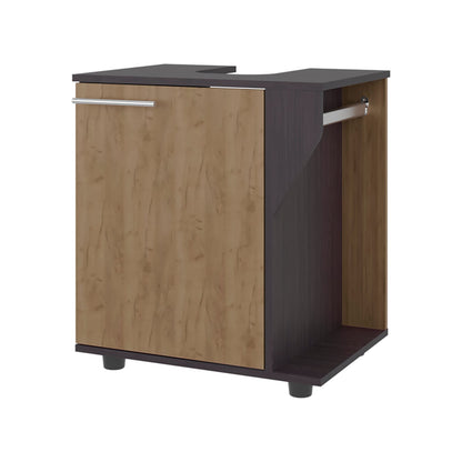 Natural Black Bathroom Vanity with Storage