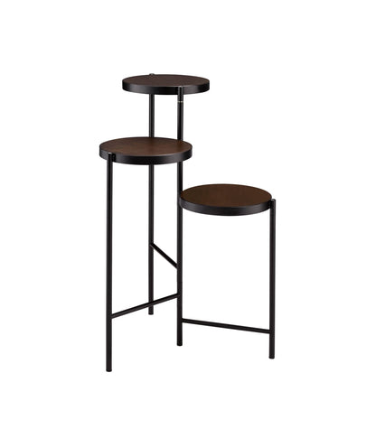 Black Metal Plant Stand - 3 Tier Storage