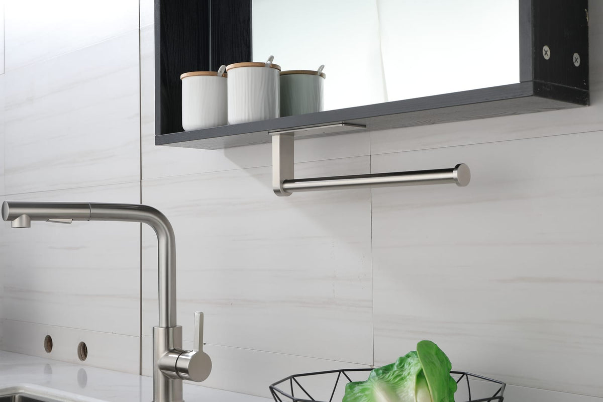 Stainless Steel Paper Towel Holder - 12 Inch (2 Pack)