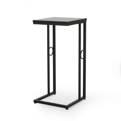 Christopher Knight Home Essex Black End Table - 28.5" H for Living Room