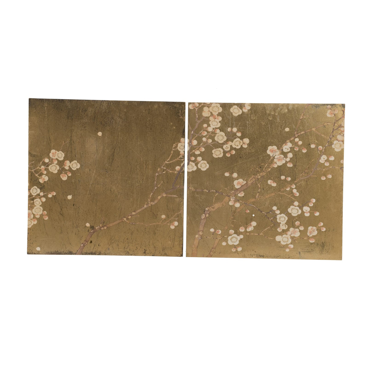 Gold Cherry Tree Wall Art - 23.8" x 1.6"