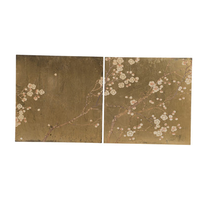 Gold Cherry Tree Wall Art - 23.8" x 1.6"