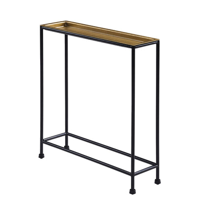 Antique Bronze Metal Accent Table - 20.75" for Living Room