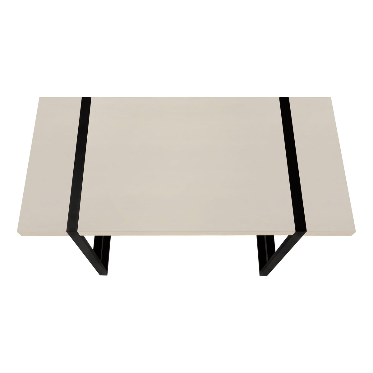 Beige Computer Desk - Home Office Laptop Workstation
