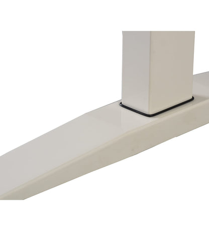 47" White Height Adjustable Standing Desk