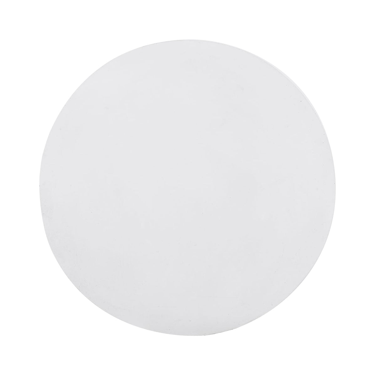 Lightweight Concrete Outdoor Side Table - Antique White